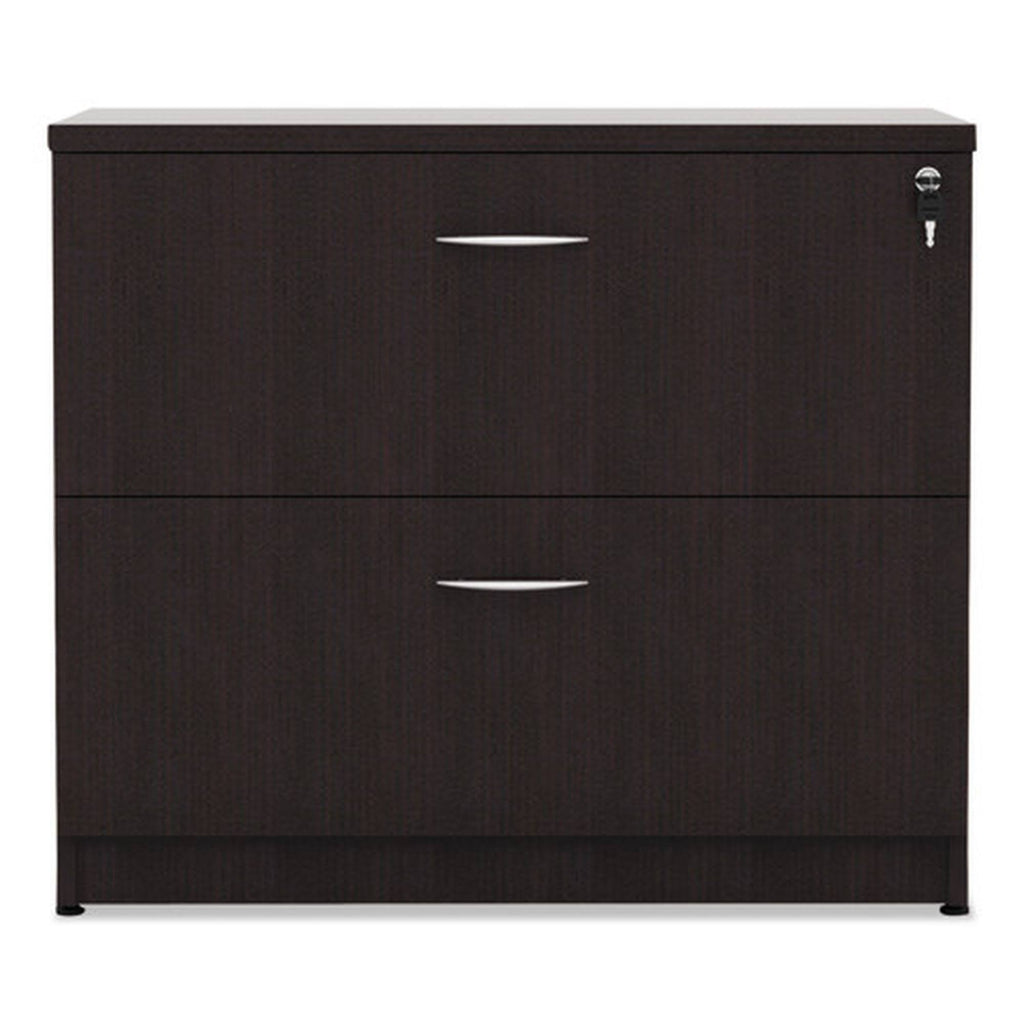 2-Drawer Lockable Filing Cabinet, Espresso Z269