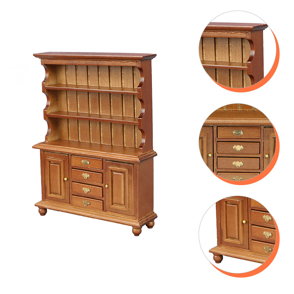 Wooden Craft Mini Cabinet Toy F729