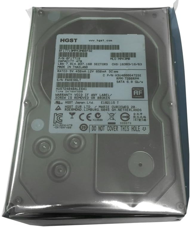 4TB 7200RPM SATA 6.0Gb/s 3.5inch Internal Hard Drive S7264