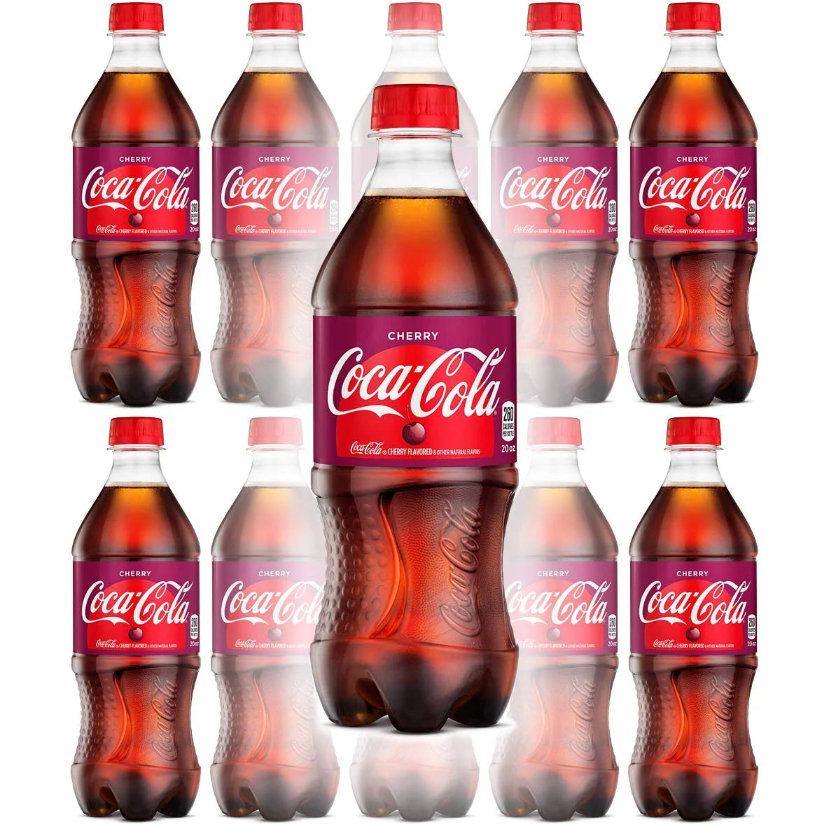Cherry Soda 20oz Bottles (Pack of 8) W8382