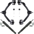 Front Shocks Absorber Assembly with Upper Control Arm with Ball Joint Suspension Kit 4pc Set U65377