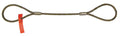 Wire Rope Sling, 10ft L, Vert Cap 19600 lb J382