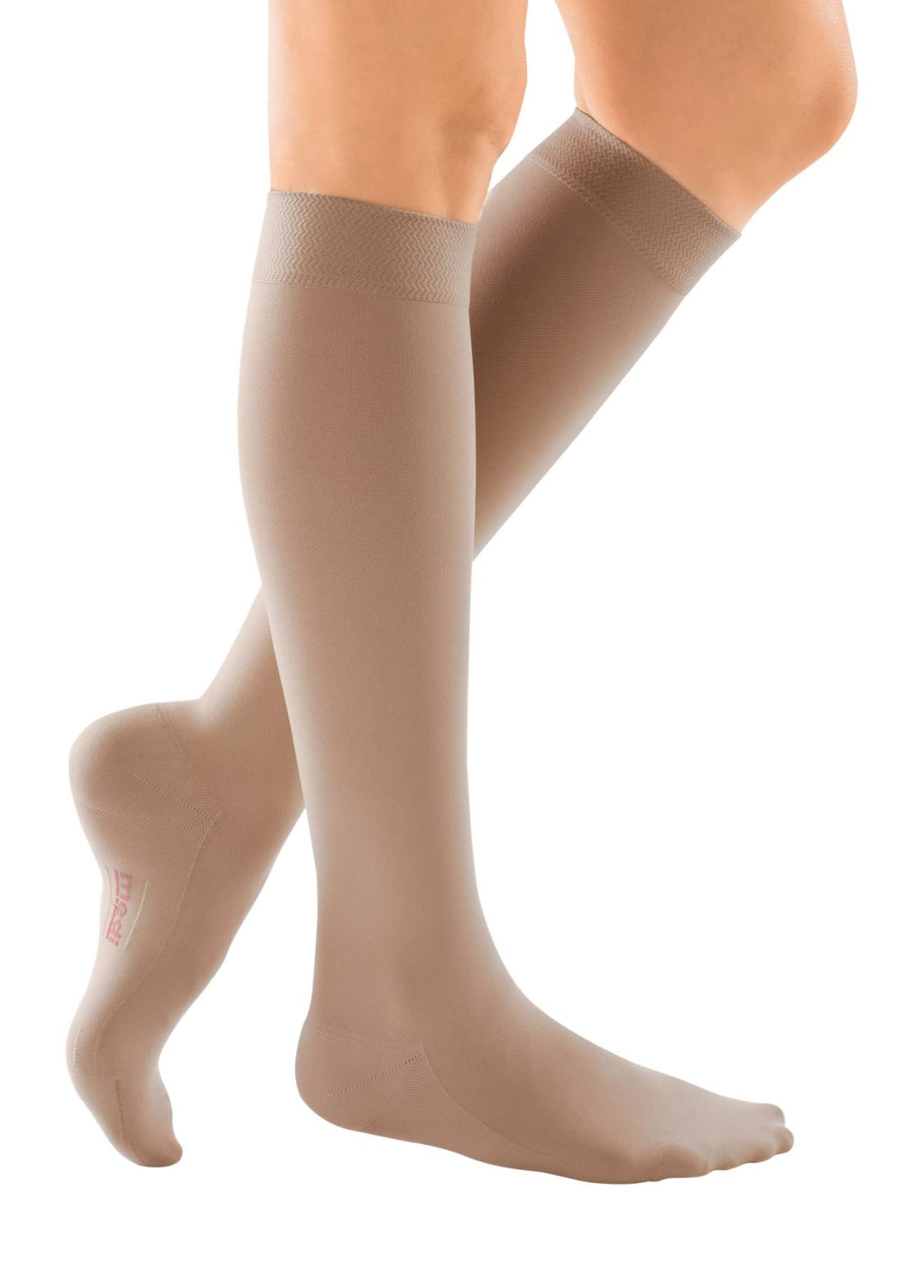 20-30 mmHg Calf High Closed-Toe Compression Stockings A627
