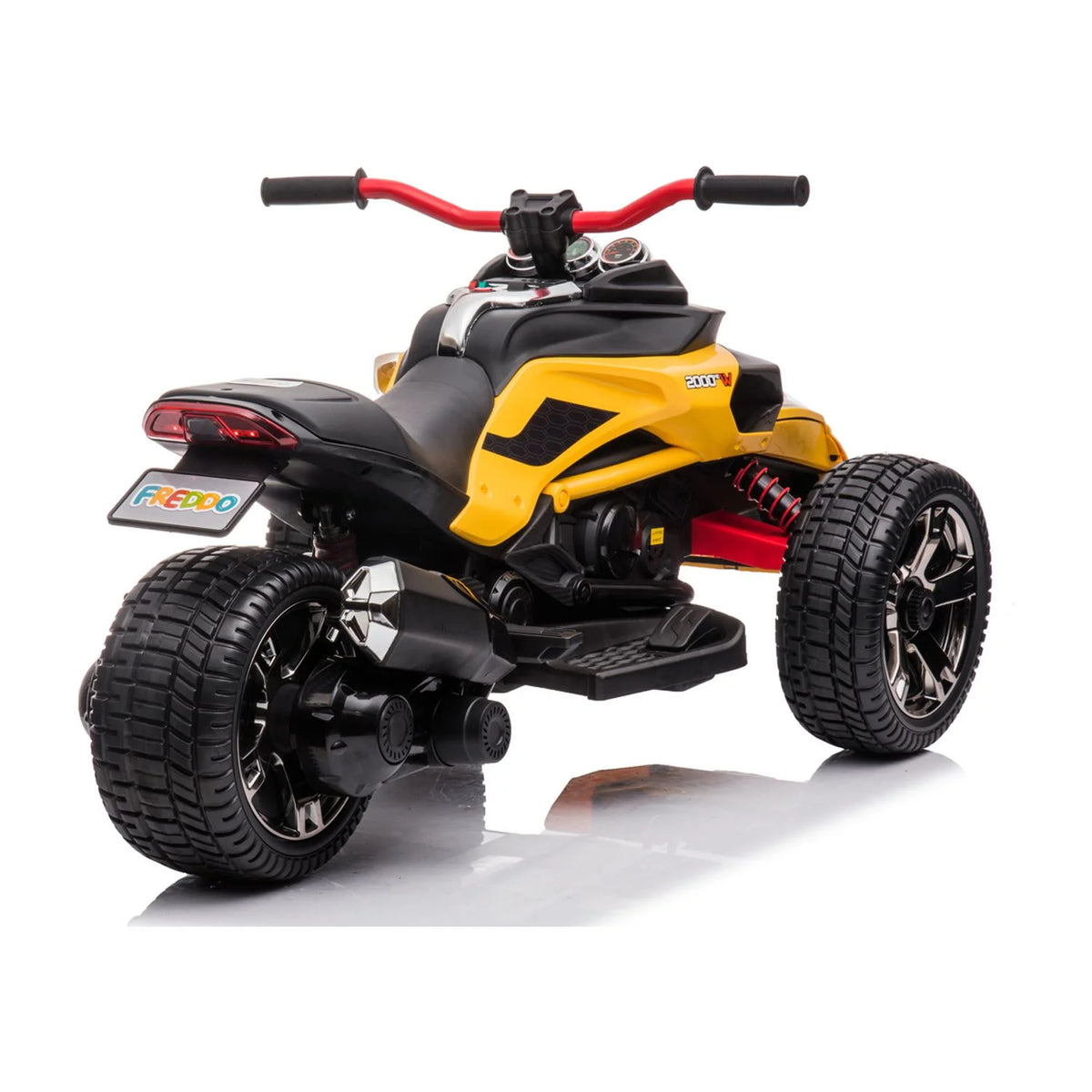 Red 3 Wheel Ride on Motorcycle C4356