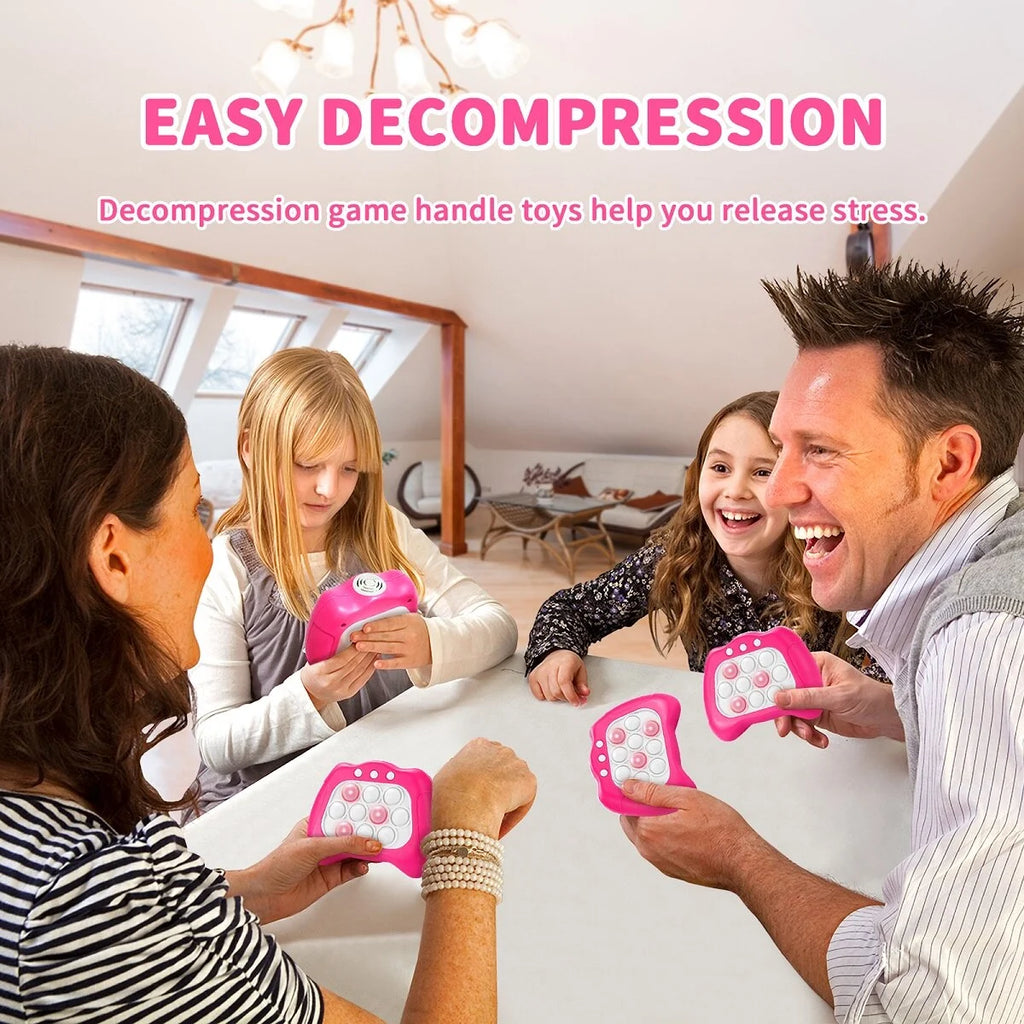 Electronic Light Up Pop Controller Handheld Game G666