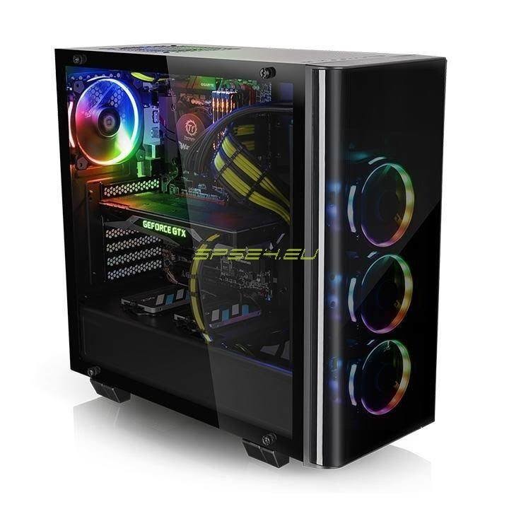 Black Midi-Tower Tempered Glass Edition G898856