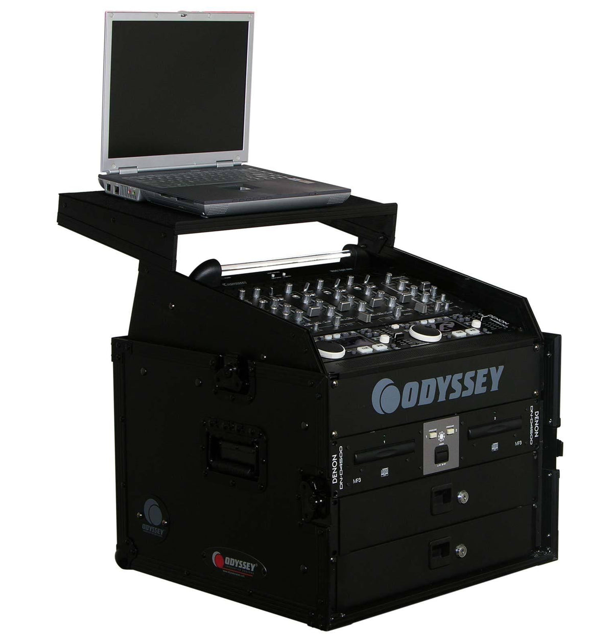 Black Label Glide Style Combo Rack 10U Over 6U S391257