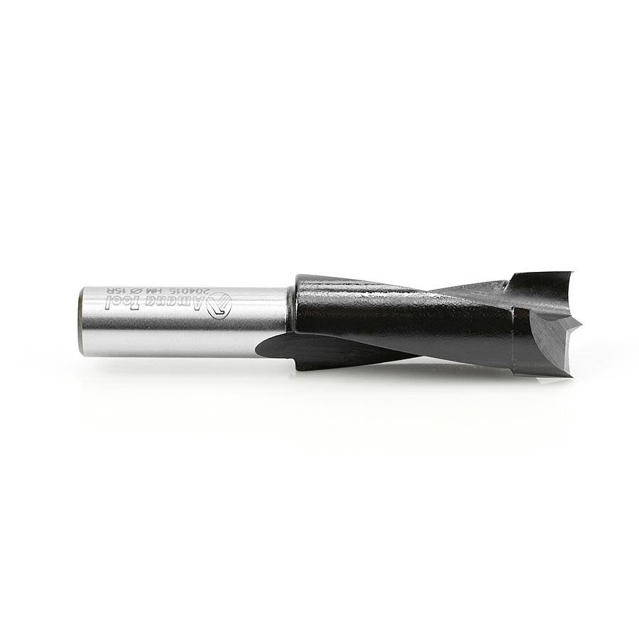 Carbide Tipped Brad Point Boring Bit 15mm D x 70mm Long x 10mm Shank F1568