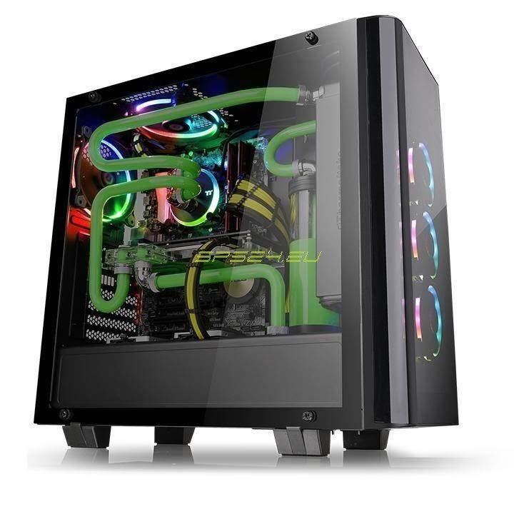 Black Midi-Tower Tempered Glass Edition G898856