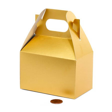 Gold Matte Gable Box O784277