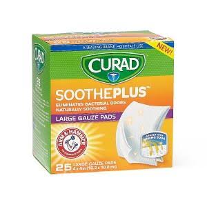 Gauze Pads with Baking Soda, 4x22 x 4 L112