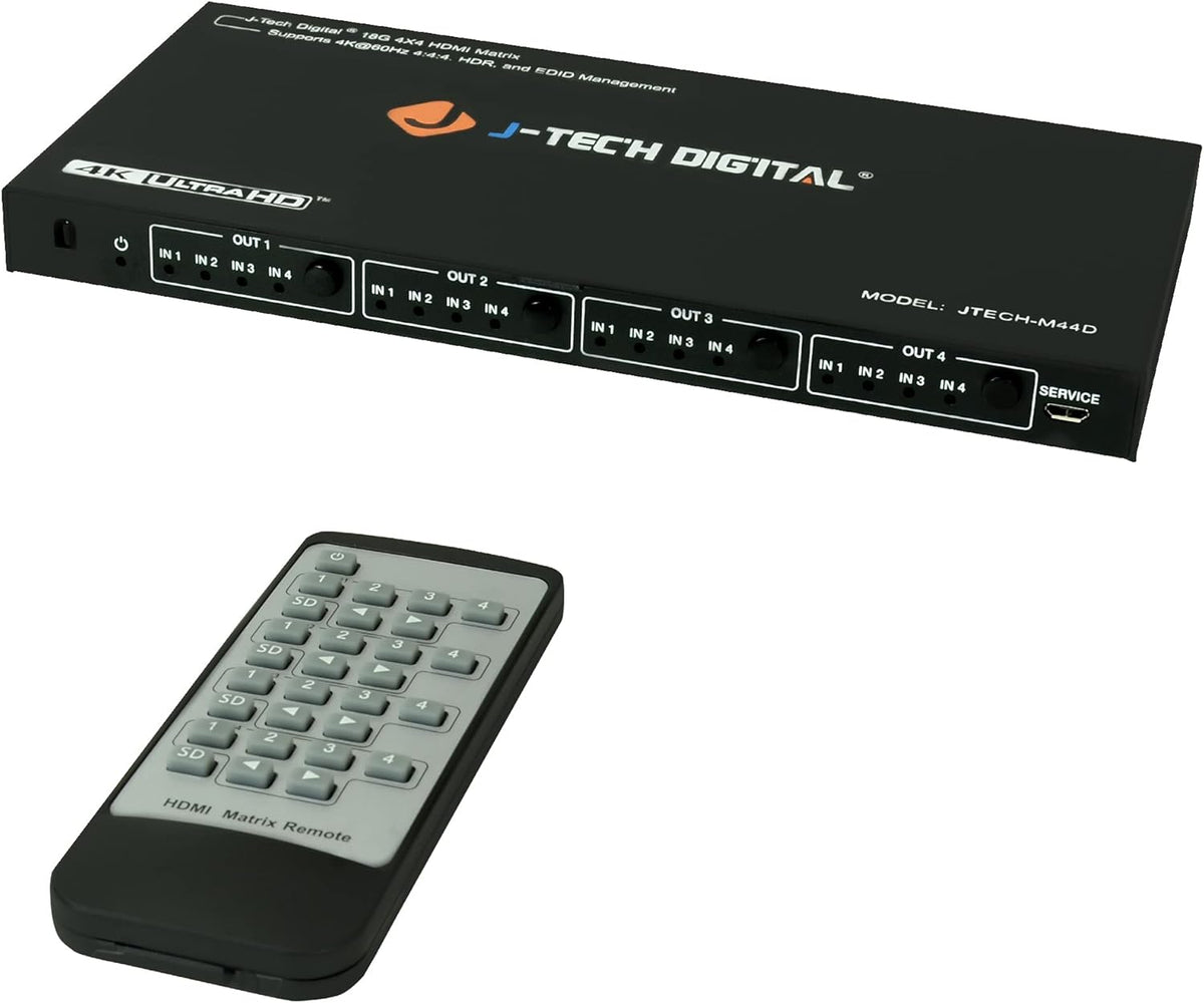 4x4 HDMI Matrix Switch P830793