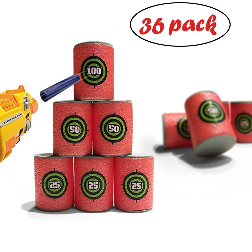 36 Pcs Red Soft Bullet Darts G587082