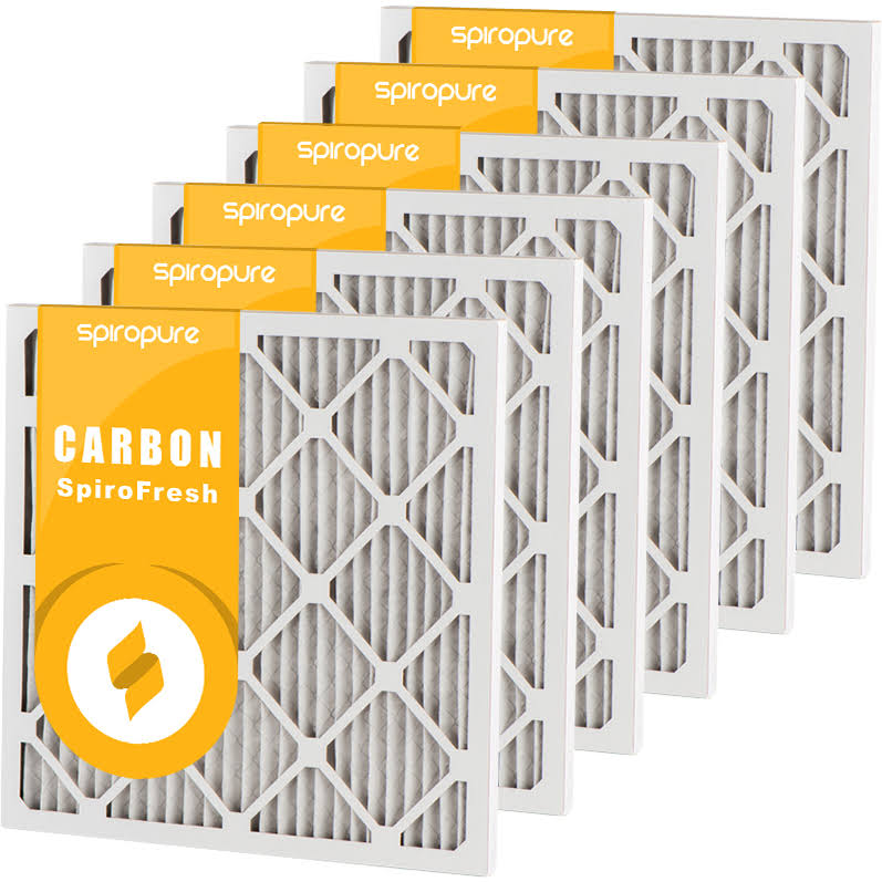 12x20x1 MERV 10 Carbon Pleated Filters (6 Pack) Y146
