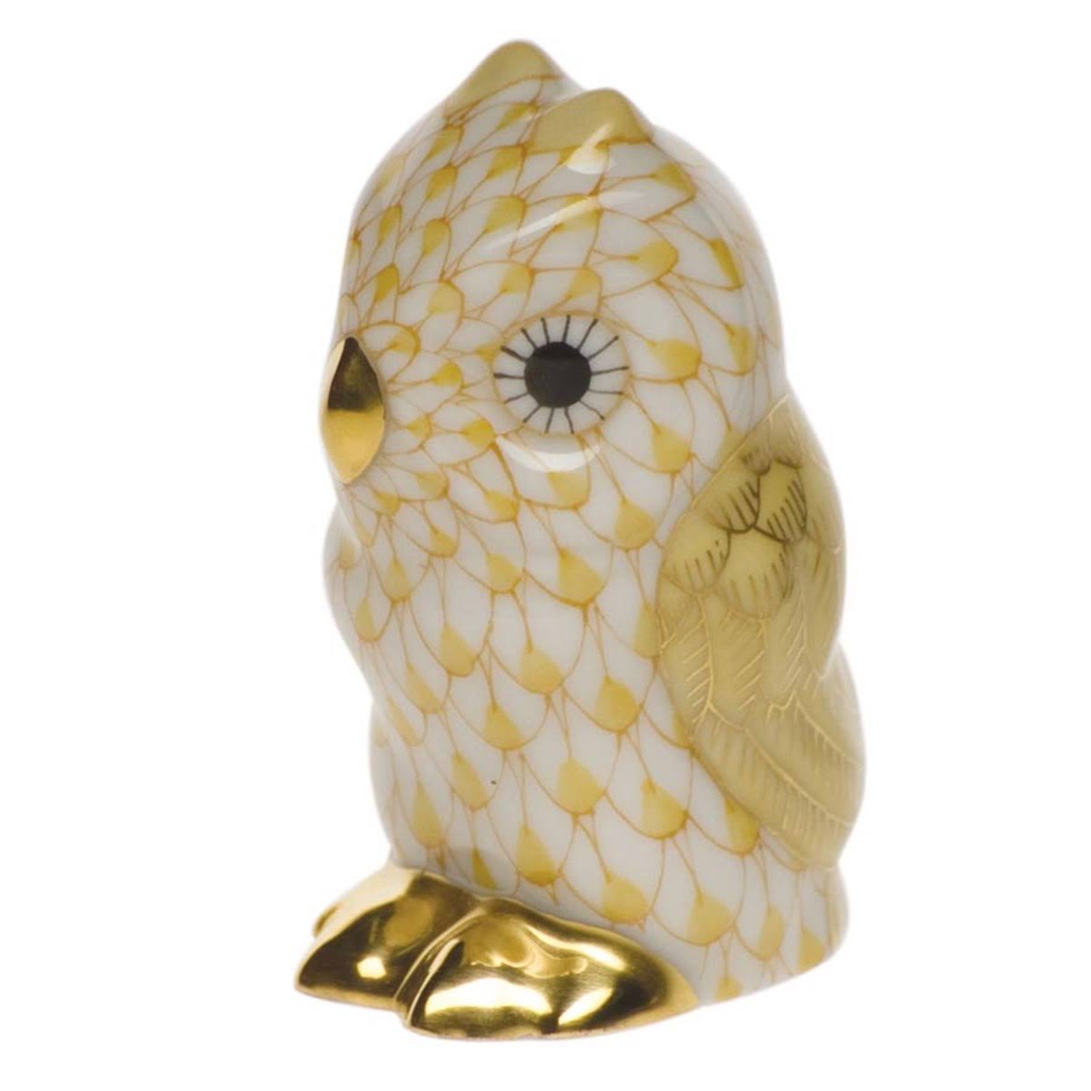 Owl Miniature Butterscotch K875