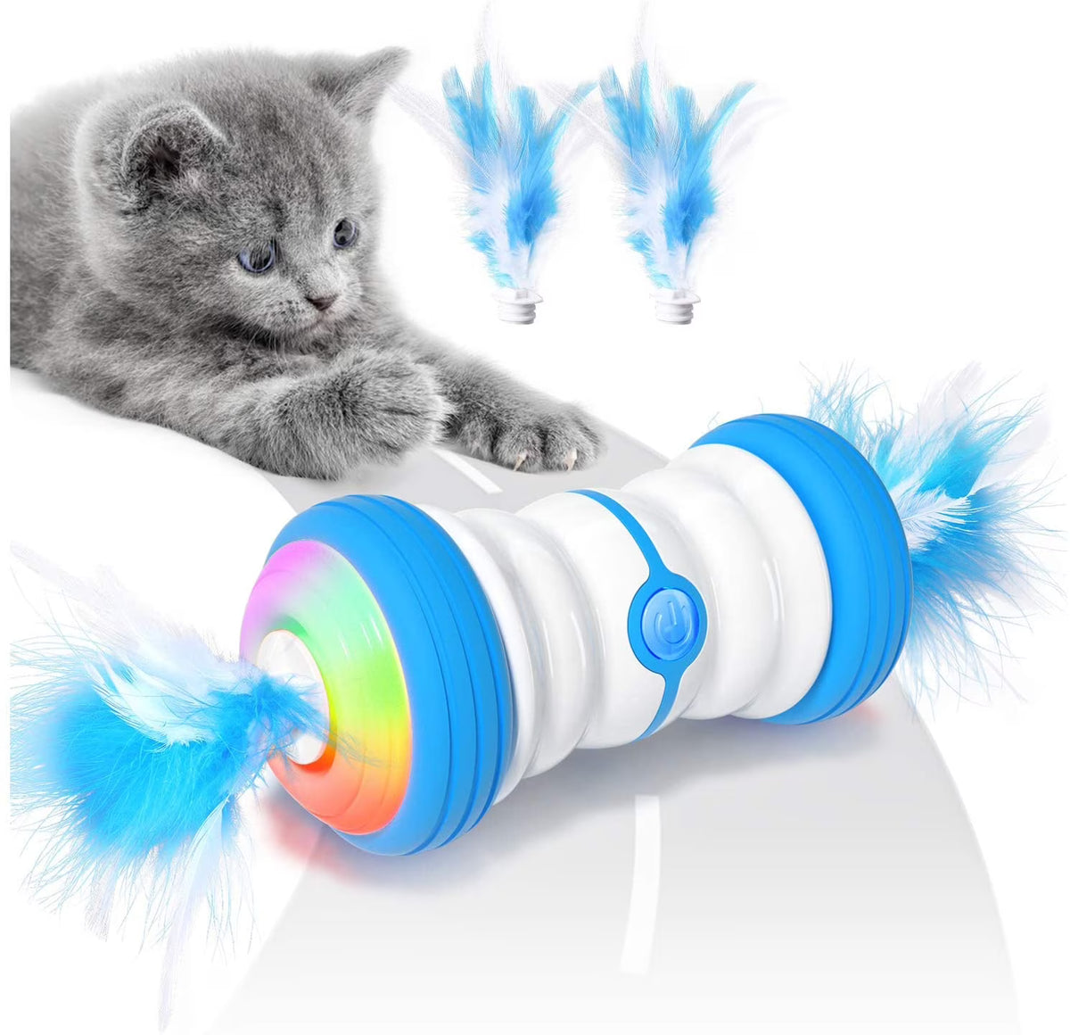 Blue Interactive Cat Toy G860093