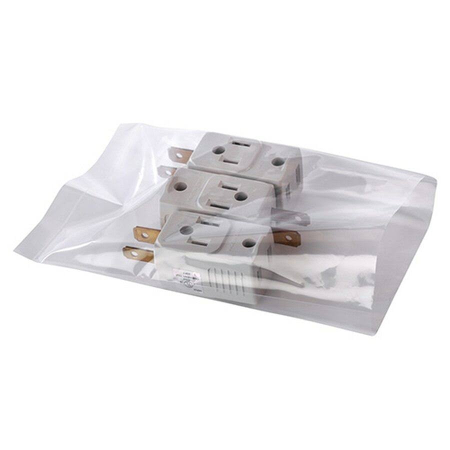 2 mil Clear Layflat Poly Bags 8 x 36, 1000/Case M754