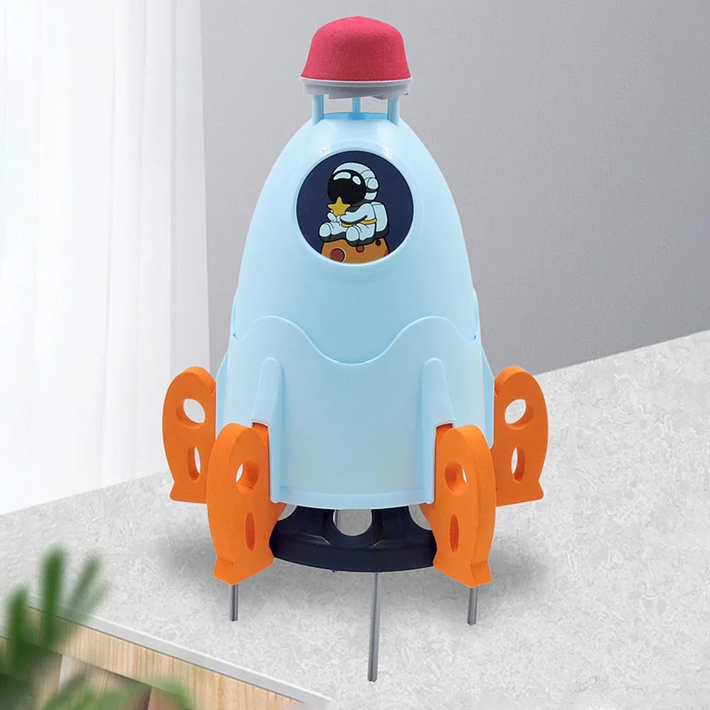 Blue Plastic Rocket Sprinkler Toy L610