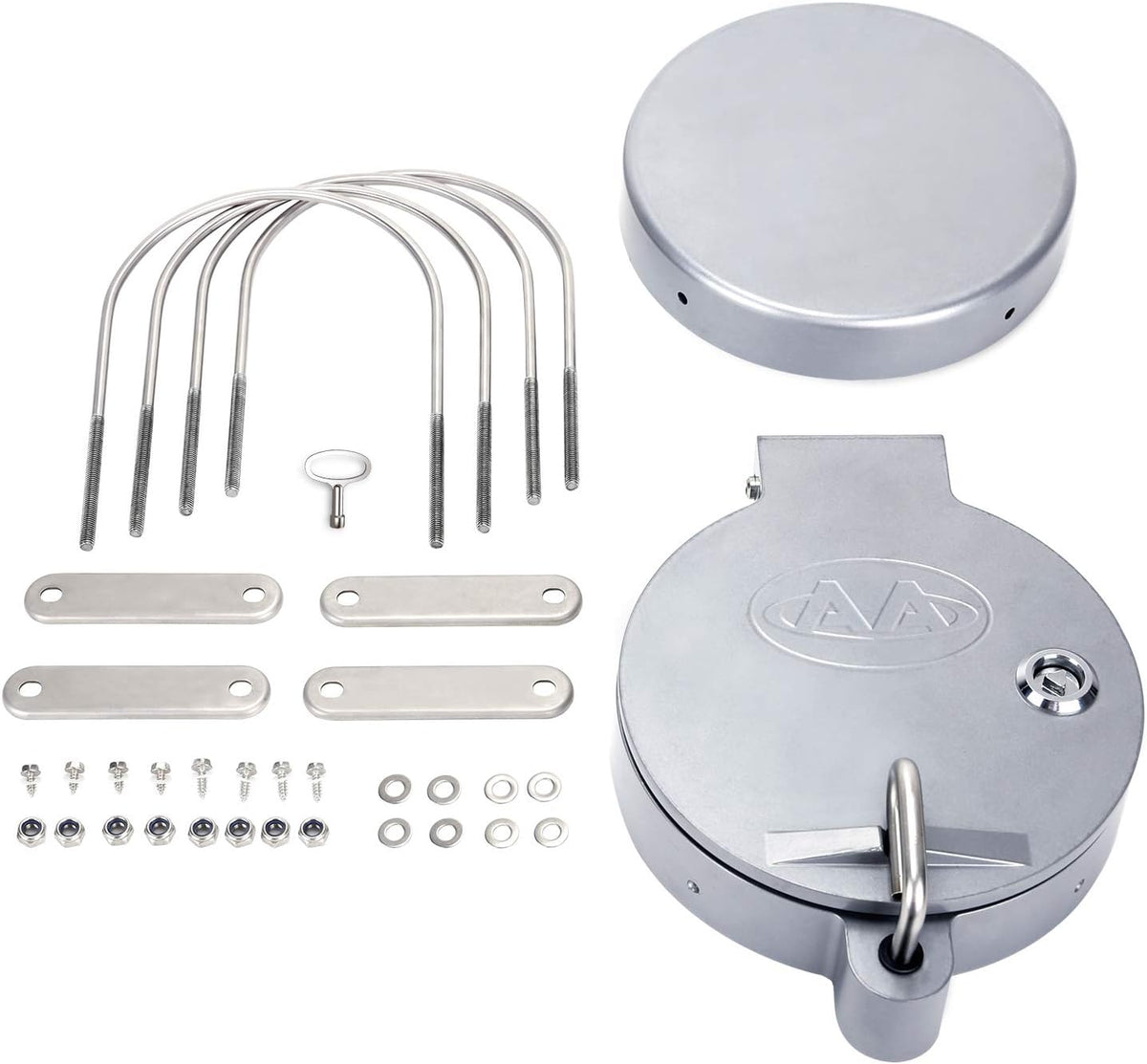Silver Conduit Carrier Kit for 6 PVC Pipe M9689